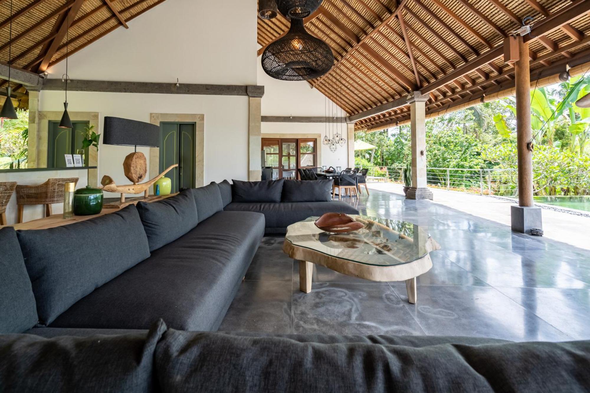 Villa Themma Jungle - Sumptuous 3Br Luxury Villa With Majestic Jungle View North Of Ubud Dış mekan fotoğraf