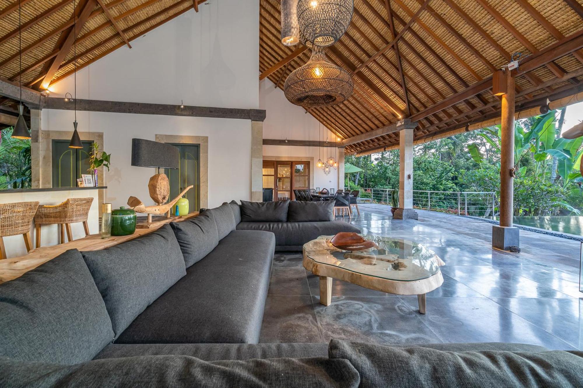 Villa Themma Jungle - Sumptuous 3Br Luxury Villa With Majestic Jungle View North Of Ubud Dış mekan fotoğraf