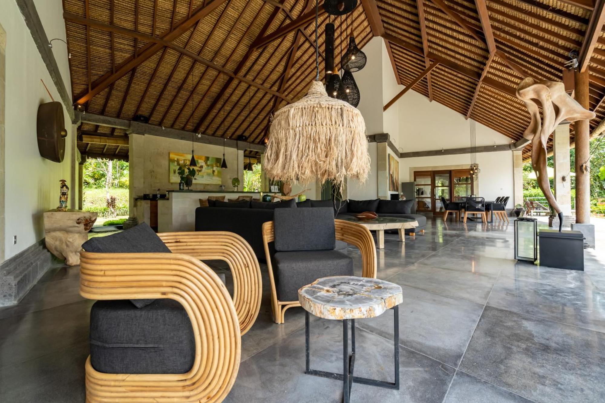 Villa Themma Jungle - Sumptuous 3Br Luxury Villa With Majestic Jungle View North Of Ubud Dış mekan fotoğraf